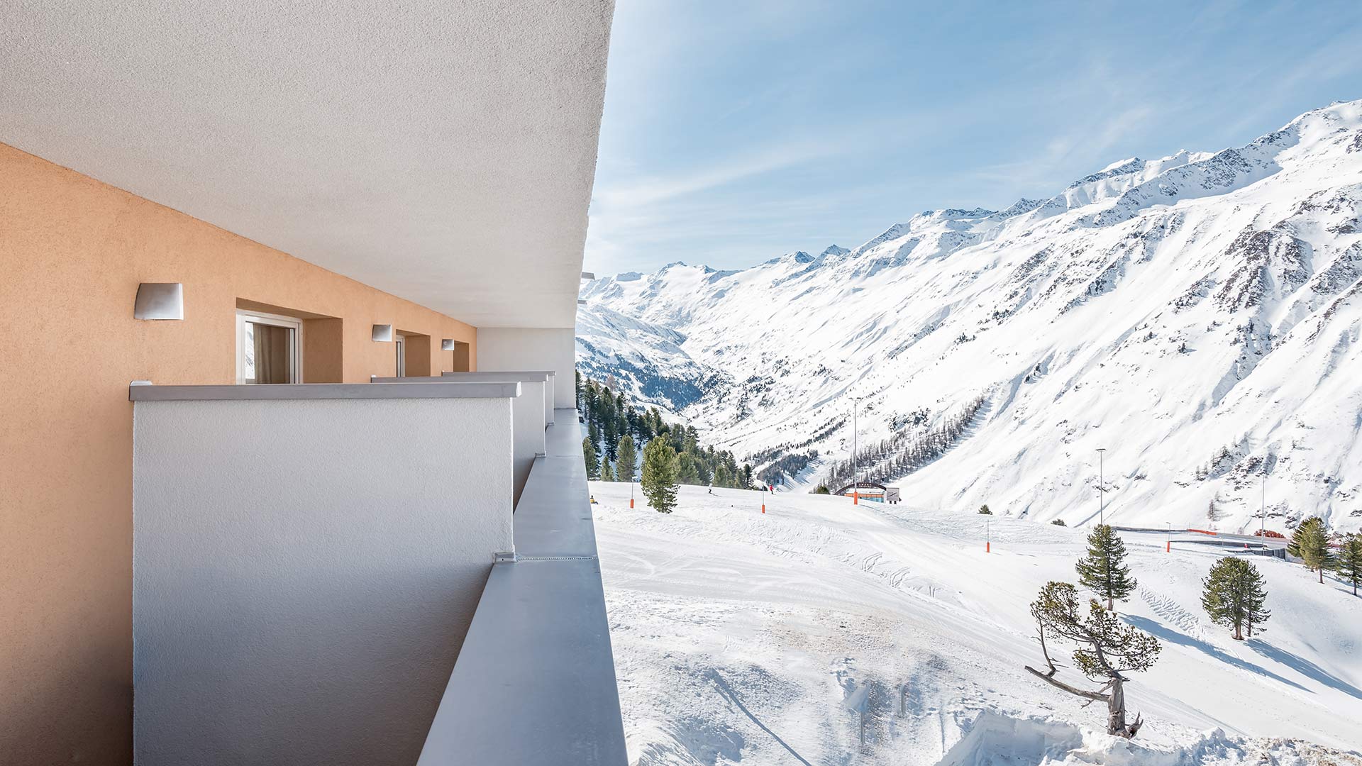 Die Standardkategorie Gletscherblick mit herrlichem Balkon.