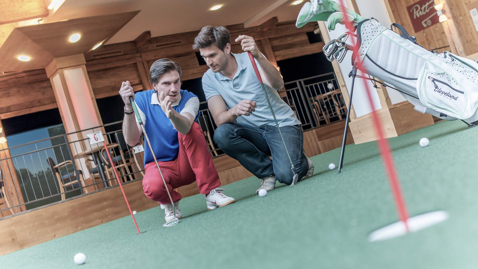 Indoorgolf in Hochgurgl