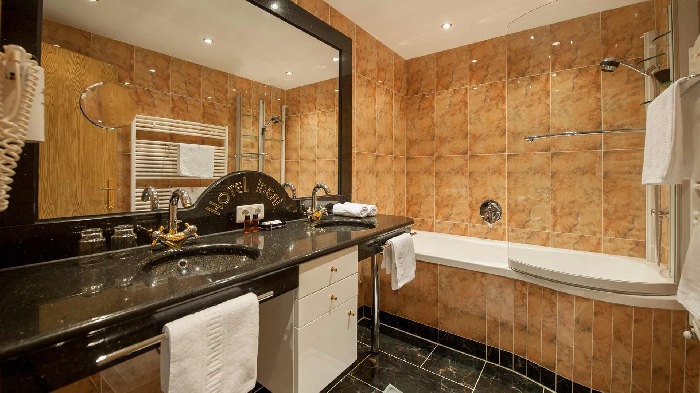 Bath room of the double room de Lux