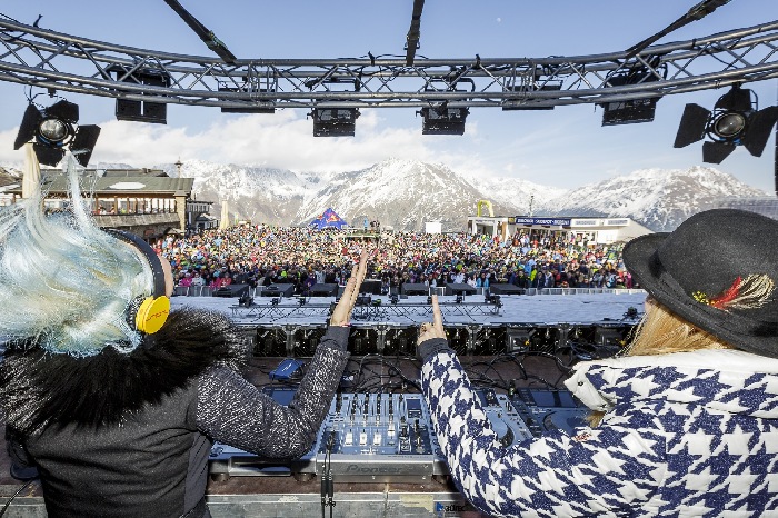 Party at the Giggijoch Sölden