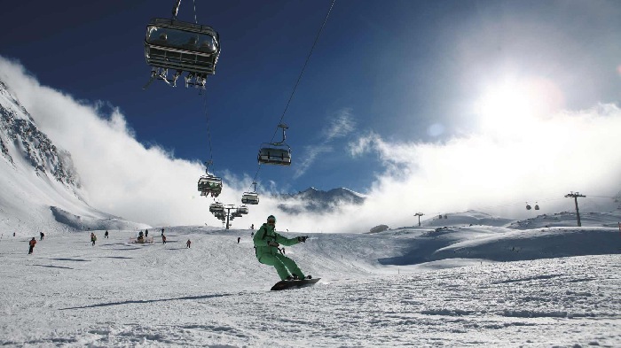 Skiopening in Obergurgl