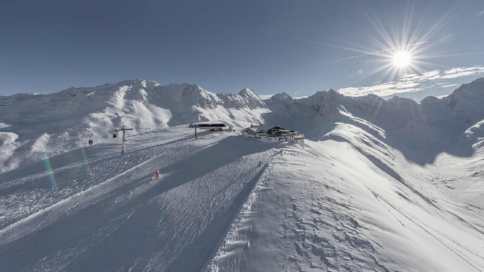 Skiing area Hochgurgl and Obergurgl from 1900m until 3100m above sea level