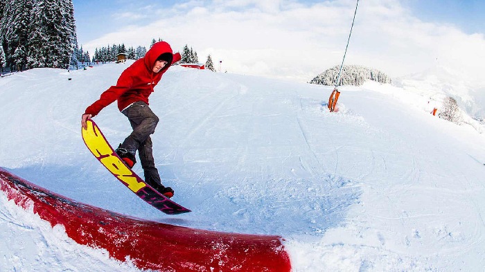 Entdecke und meistere den Quattro Snow Park in Obergurgl